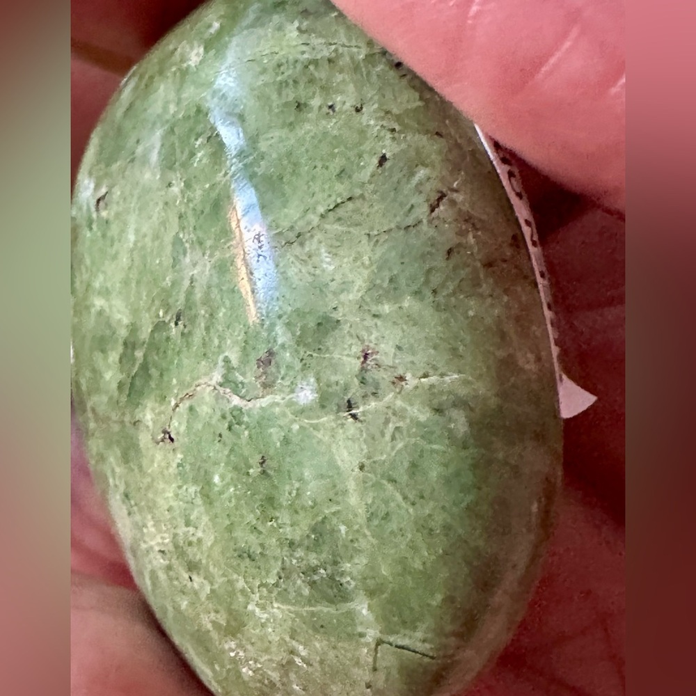 Green Opal Crystal Palmstone